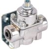 Fuel Pressure Regulator for Gasoline Applications [4.5 to 9 PSI, Chrome Finish]