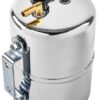 Vacuum Reserve Canister Chrome [5 in. D x 7 in. L]